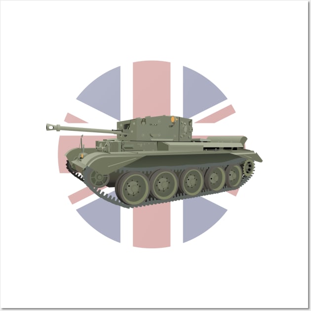 Cromwell WW2 British Tank Wall Art by NorseTech